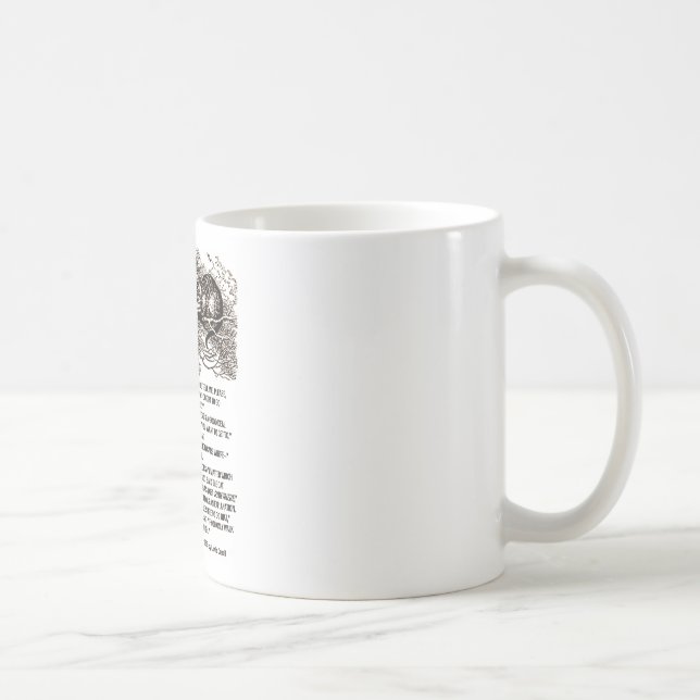 Wonderland Which Way I Ought To Go Quote Coffee Mug (Right)