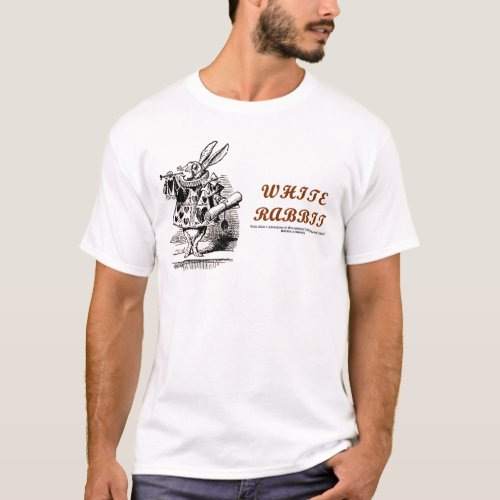Wonderland White Rabbit T_Shirt