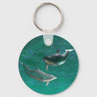 Wonderous Dolphins Keychain