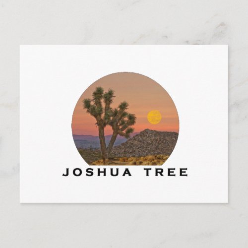 WONDEROUS JOSHUA TREE POSTCARD