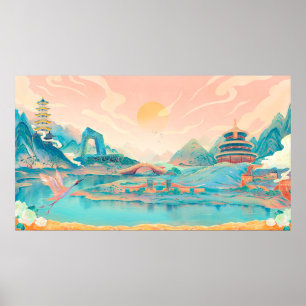Wonders Of China Poster