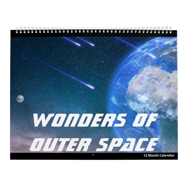 Wonders of Outer Space Calendar (Cover)
