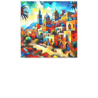 Wonders of Southern Morocco: Assa Canvas Print