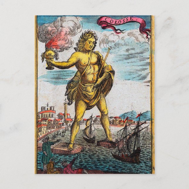 Wonders Of The Ancient World Postcard (Front)