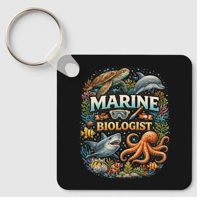 Wonders of the Ocean Realm Keychain (Front)