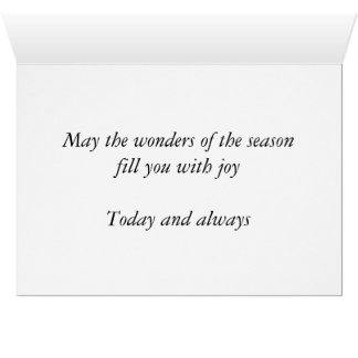 Wonders of the Season Cards