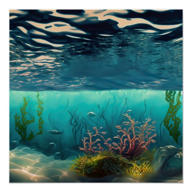 Wonders of the Underwater World Stunning Poster (Front)