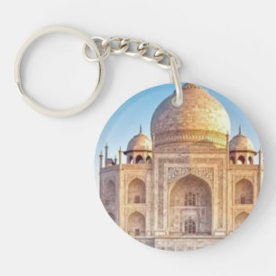 Wonders of the World: Taj Mahal Artistic Keychain