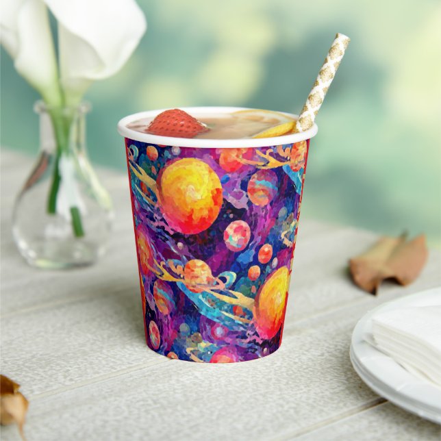 Wondrous Constellation Paper Cups (Insitu)
