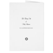 Wondrous Fairy Art Card by Molly Harrison (Back)