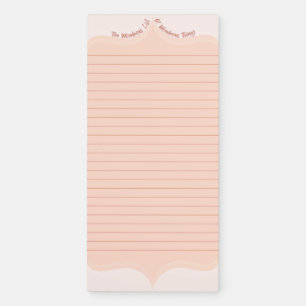 Wondrous List Magnetic Notepad