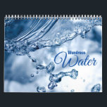 Wondrous Water Science Nature Photos Calendar<br><div class="desc">This beautiful calendar features photos of water in a variety of situations and states, along with quotations from biochemist Michael Denton's book THE WONDER OF WATER and Benjamin Wiker and Jonathan Witt's book A MEANINGFUL WORLD. A great gift for science lovers, nature lovers, or anyone willing to be amazed by...</div>