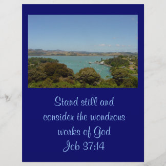 Wondrous Works [of God] - Job 37:14 Flyer