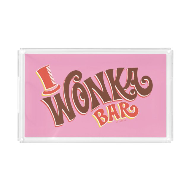 Wonka Bar Logo Acrylic Tray (Front)