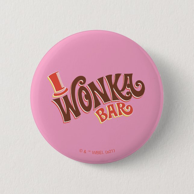 Wonka Bar Logo Button (Front)
