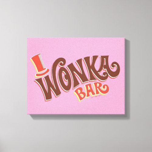 Wonka Bar Logo Canvas Print