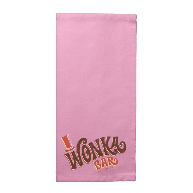 Wonka Bar Logo Cloth Napkin (Half Fold)