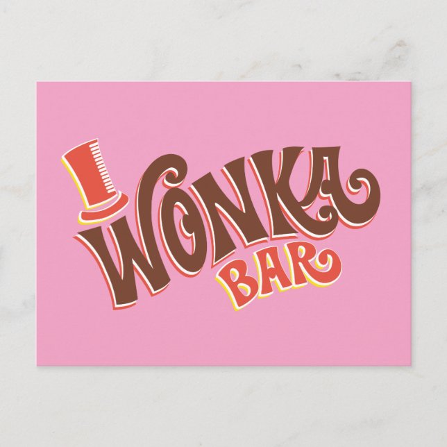 Wonka Bar Logo Postcard (Front)