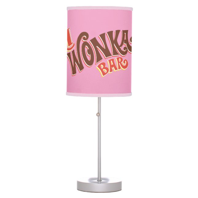 Wonka Bar Logo Table Lamp (Front)