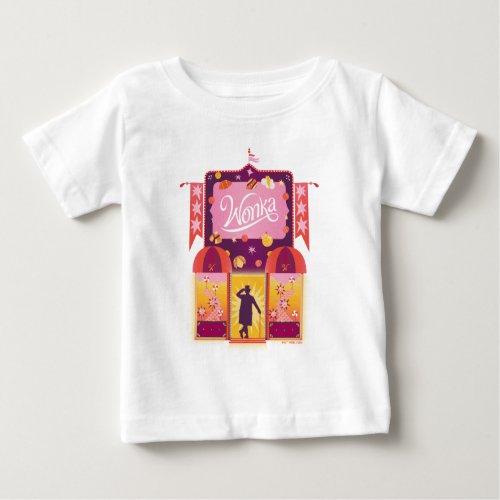 Wonka Candy Store Graphic Baby T_Shirt