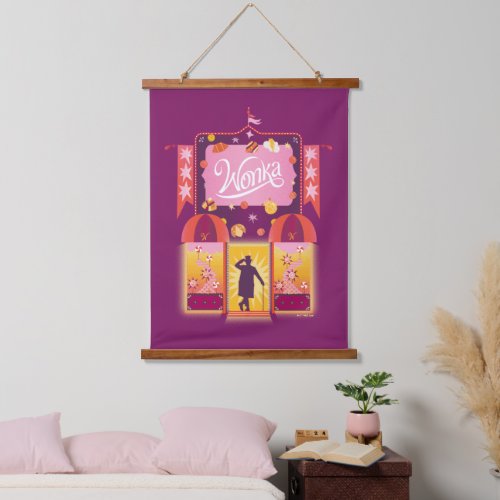 Wonka Candy Store Graphic Hanging Tapestry