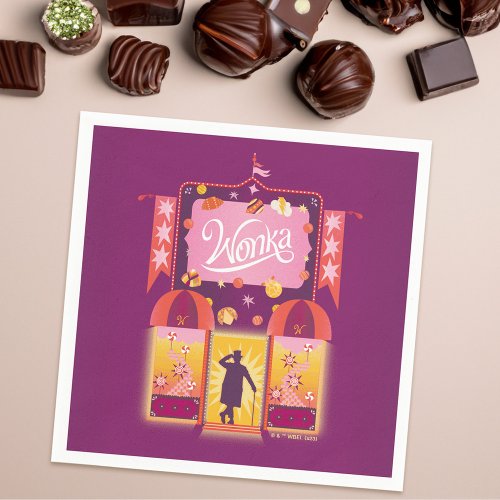 Wonka Candy Store Graphic Napkins