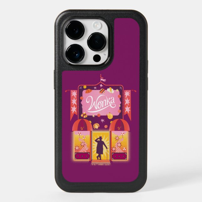 Wonka Candy Store Graphic Otterbox iPhone Case (Back)