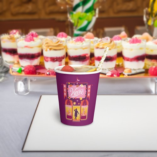 Wonka Candy Store Graphic Paper Cups