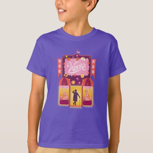 Wonka Candy Store Graphic T_Shirt