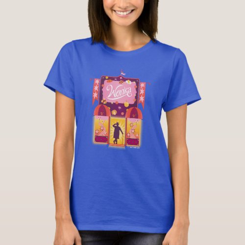 Wonka Candy Store Graphic T_Shirt