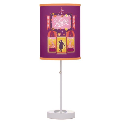 Wonka Candy Store Graphic Table Lamp