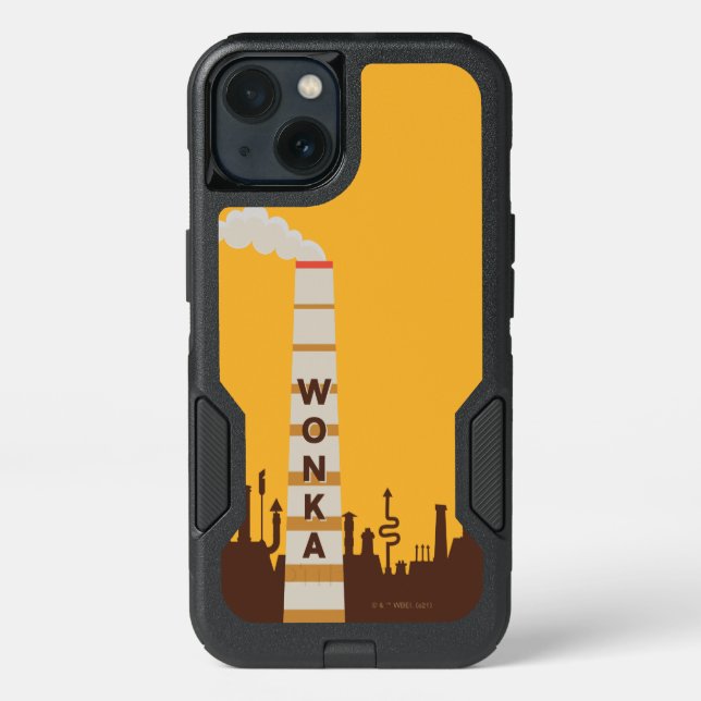 Wonka Factory Silhouette Otterbox iPhone Case (Back)
