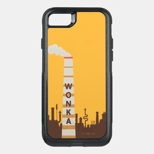 Wonka Factory Silhouette Otterbox iPhone Case (Back)