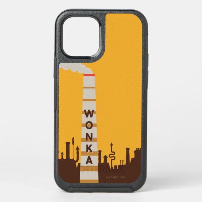 Wonka Factory Silhouette Otterbox iPhone Case (Back)