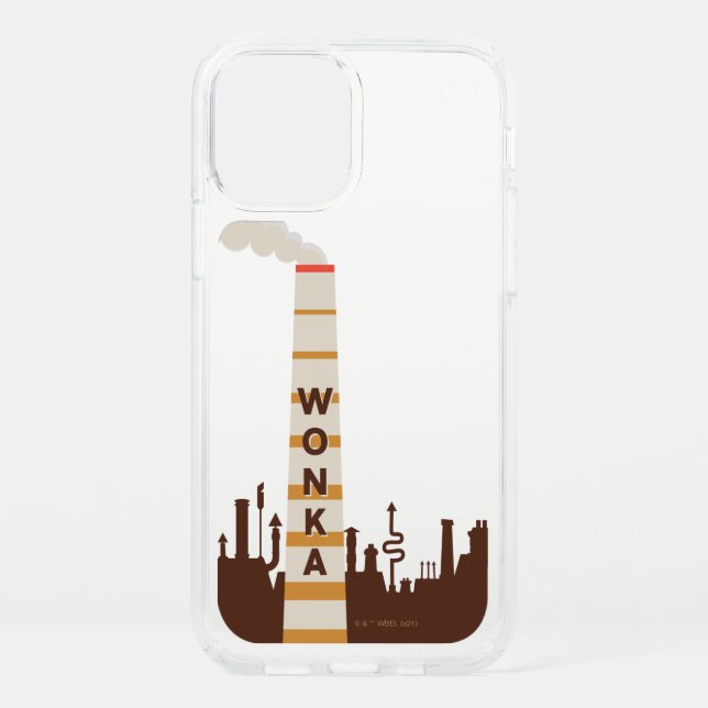 Wonka Factory Silhouette Speck iPhone 12 Case (Front)