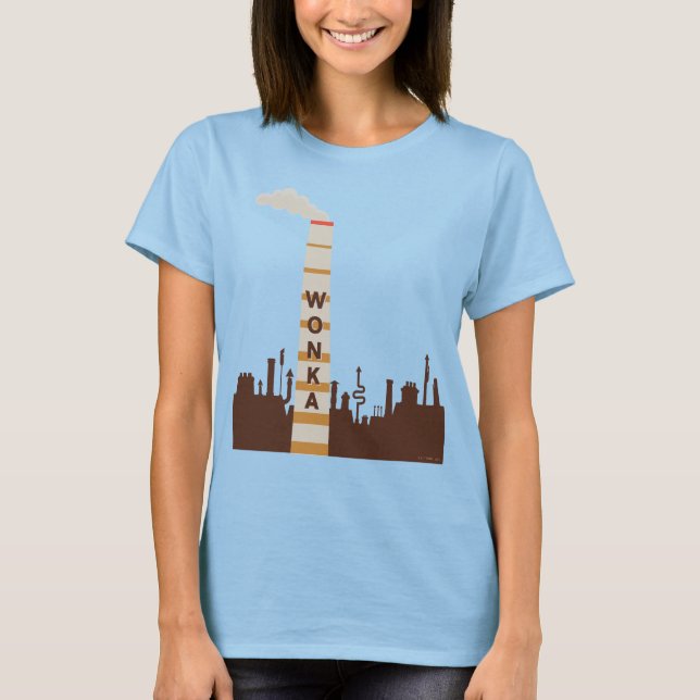 Wonka Factory Silhouette T-Shirt (Front)