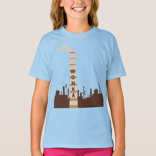 Wonka Factory Silhouette T-Shirt (Front)