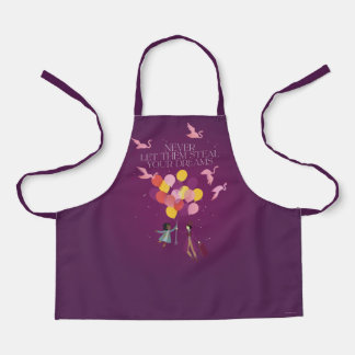 Wonka "Never Let Them Steal Your Dreams" Apron