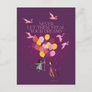 Wonka "Never Let Them Steal Your Dreams" Postcard