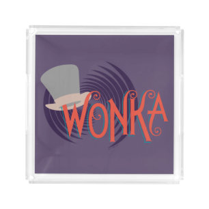 Wonka Spiral Logo Acrylic Tray