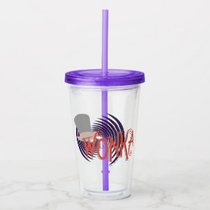 Wonka Spiral Logo Acrylic Tumbler