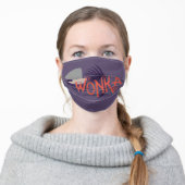 Wonka Spiral Logo Adult Cloth Face Mask (Worn)