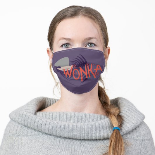 Wonka Spiral Logo Adult Cloth Face Mask (Worn)