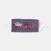 Wonka Spiral Logo Adult Cloth Face Mask (Front, Folded)