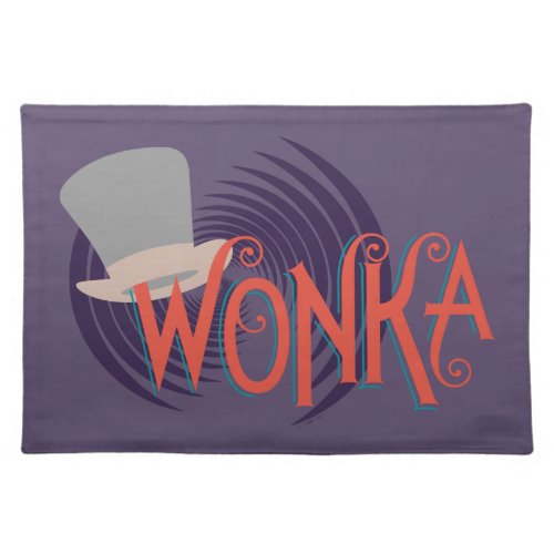 Wonka Spiral Logo Cloth Placemat