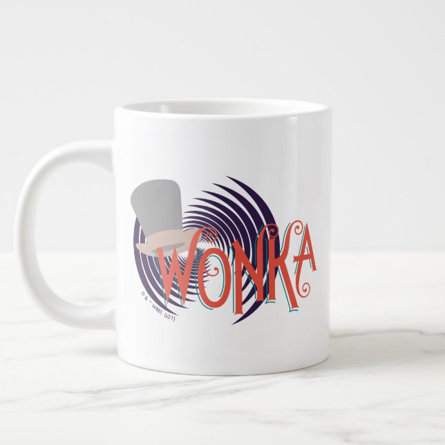 Wonka Spiral Logo Giant Coffee Mug (Left)