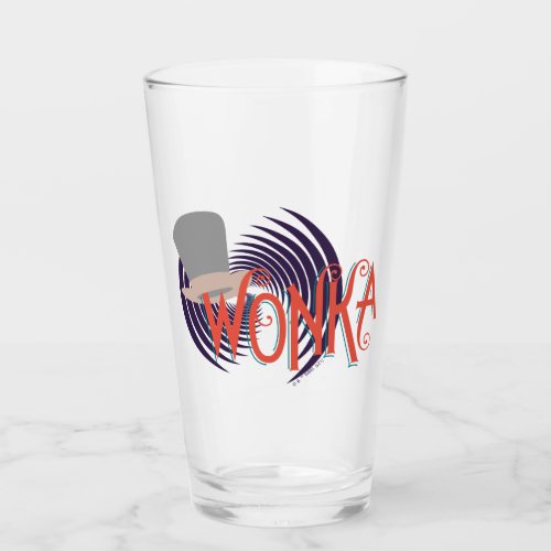 Wonka Spiral Logo Glass
