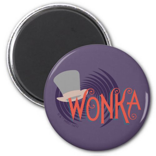 Wonka Spiral Logo Magnet