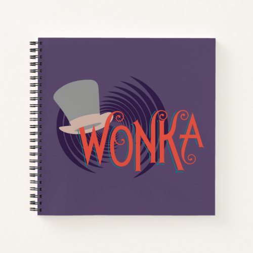 Wonka Spiral Logo Notebook