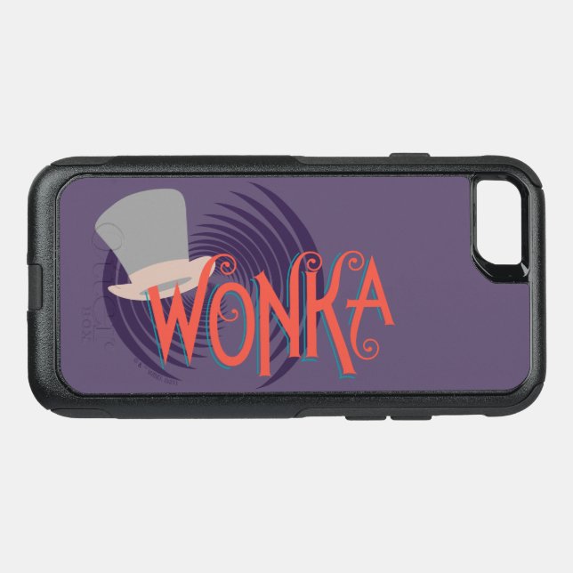Wonka Spiral Logo Otterbox iPhone Case (Back Horizontal)